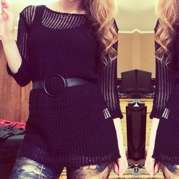 Blackmilk Tops - Xs Black Milk Clothing cavalier jumper